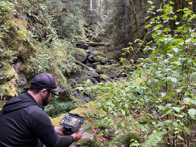 Taking Drone Imagery at Site 2
