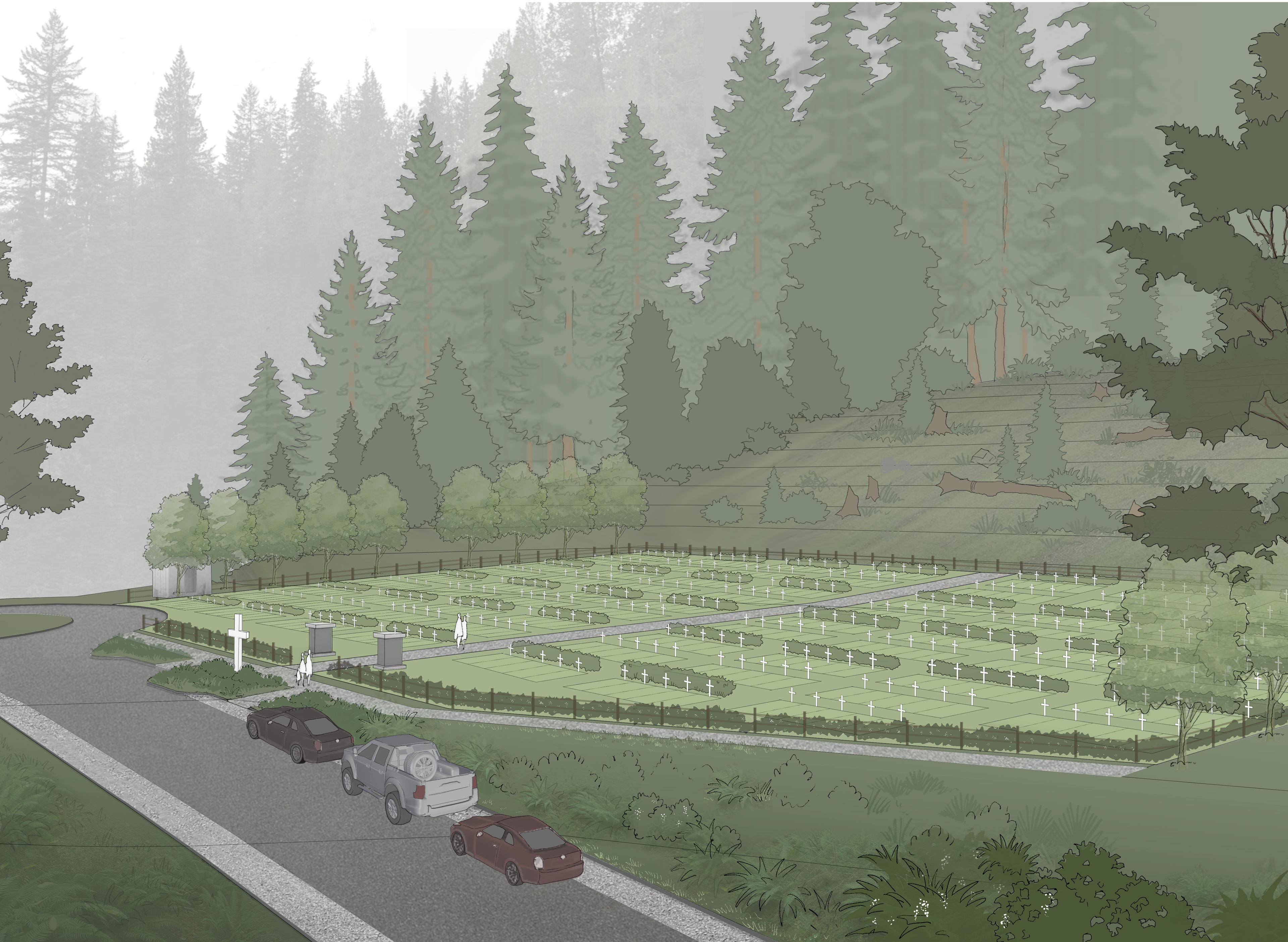Detailed Design of New Cemetery Space