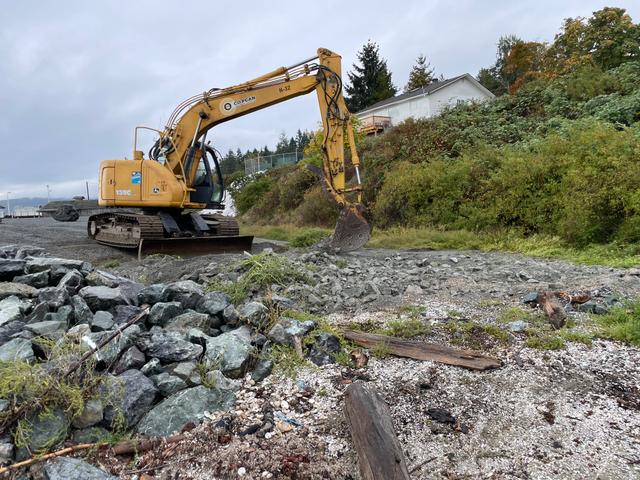Raising the backshore